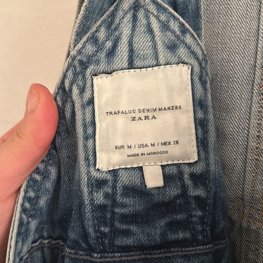 ZARA DENIM OVERALLS - Picture 5 of 5